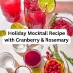 Cranberry mocktail pin image 3.